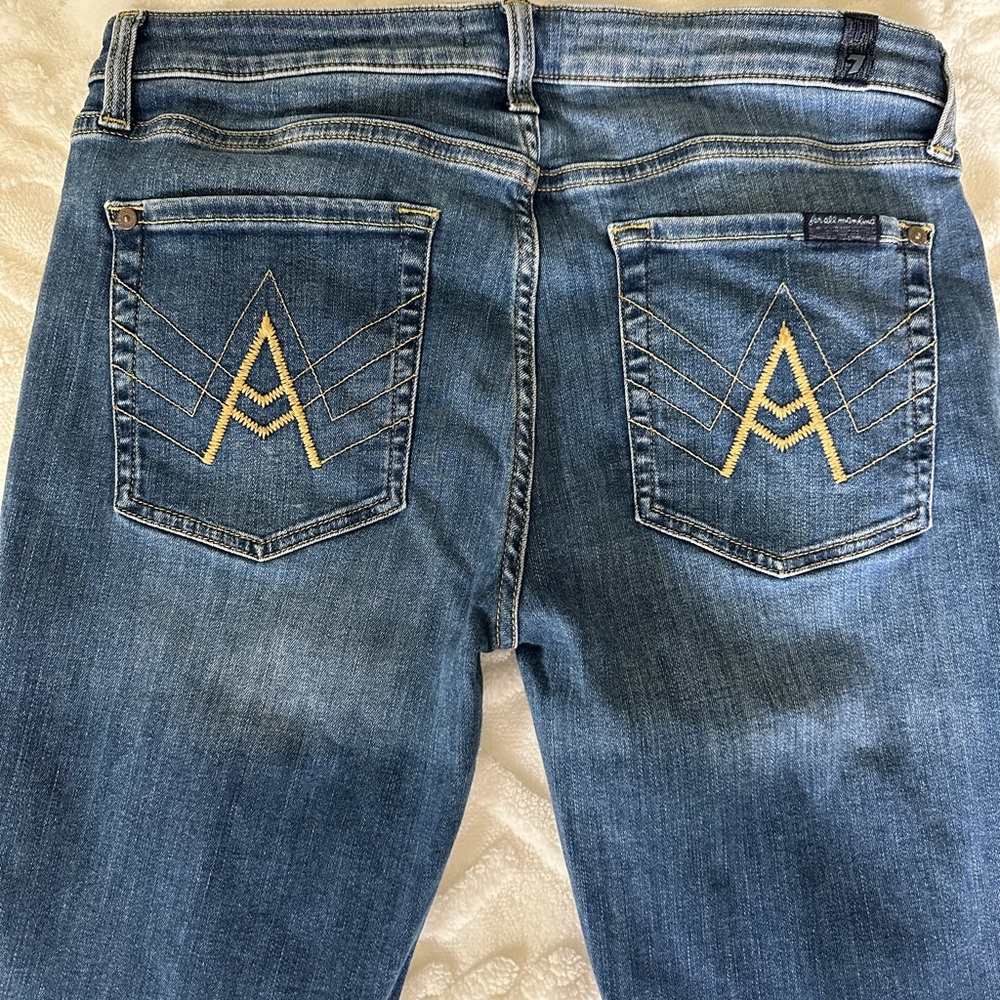 7 For All Mankind The “A” Pocket Boot Cut Jeans